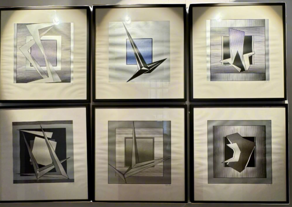 Francis Bott Silk Screen Prints (untitled)
