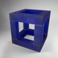 Little Blue Cage by Didier Guillon and Léonardo Cimolin