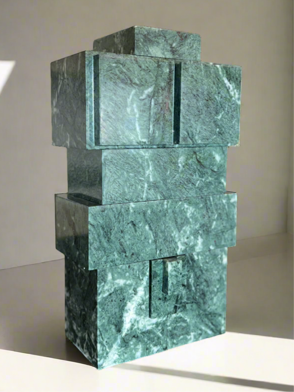 NU in green Guatemala Marble by Didier Guillon