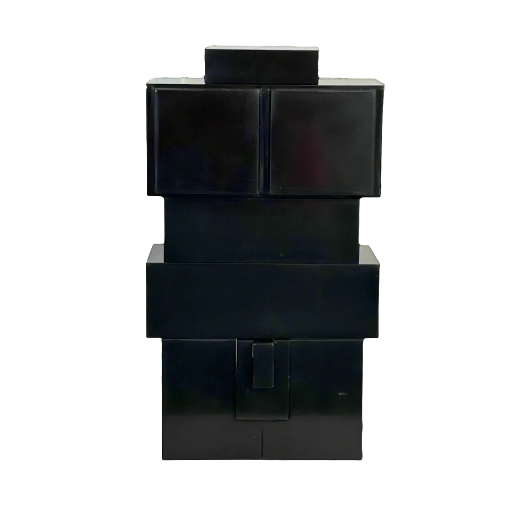 NU in black marble by Didier Guillon
