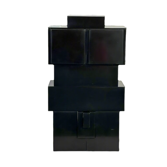 NU in black marble by Didier Guillon