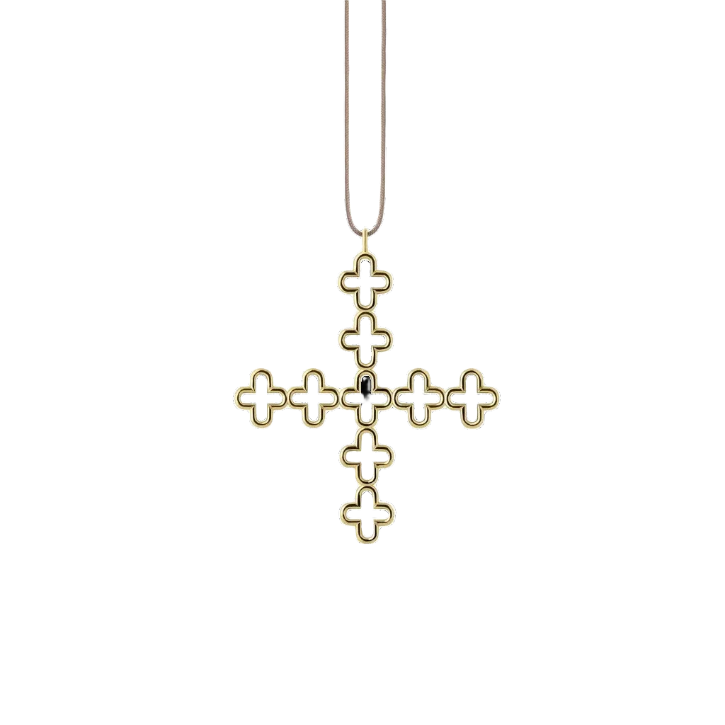 Pendente a forma di croce di Elena Votsi