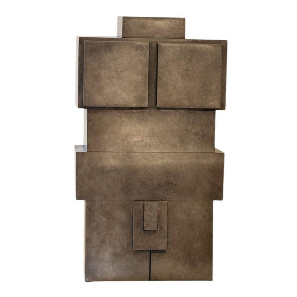 NU in casted Bronze by Didier Guillon
