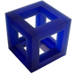 Little Blue Cage by Didier Guillon and Léonardo Cimolin