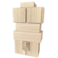 NU in solid Oak Wood by Didier Guillon