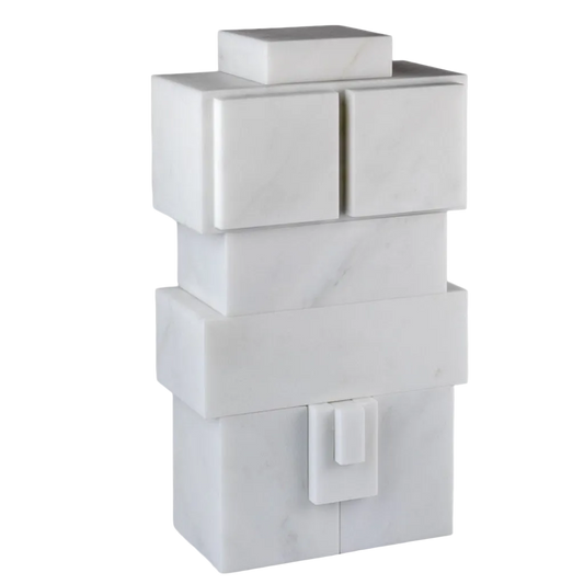 NU in marmo bianco di Carrara di Didier Guillon